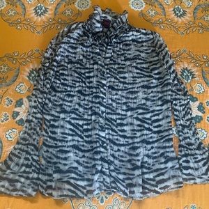 Super fun leopard pink top. Long sleeve